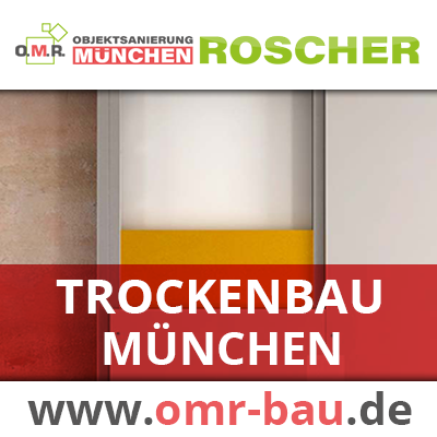 Akustik Trockenbau  O.M.R. Bau Roscher München